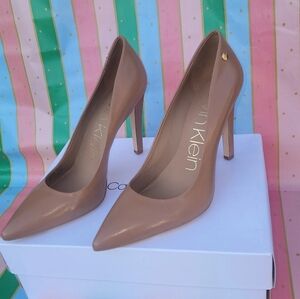 Calvin Klein Caramel Heels